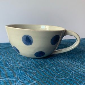 Pottery Bowl with Handle